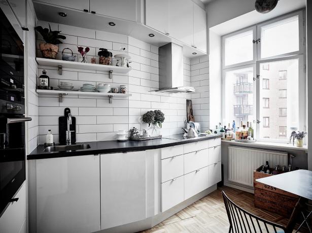 Interiören i veckan: Smart lägenhet på 40 kvm i skandinavisk stil