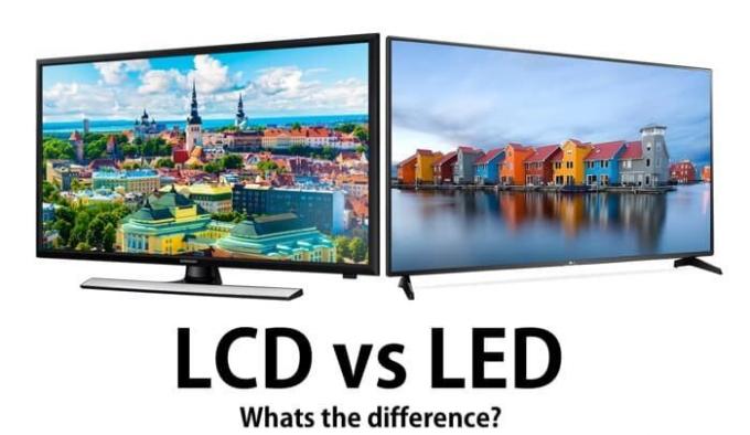 De olika LED-TV och LCD?