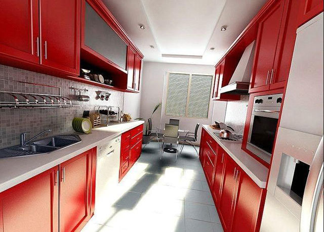 Design av ett smalt kök (41 foton): videoinstruktioner för att dekorera interiören i ett långt litet rum med egna händer, pris, foto