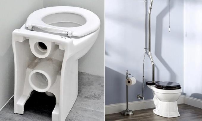 Unikt amerikansk toalettsystemet. / Foto: videoboom.cc