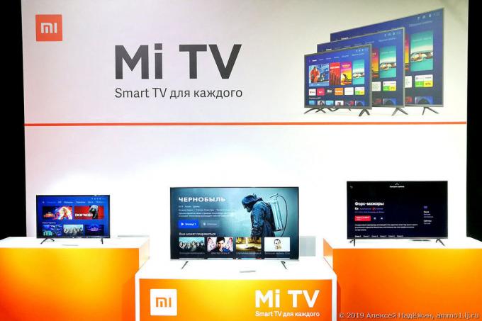 Xiaomi TV är nu i Ryssland. Och de är billigare än alla