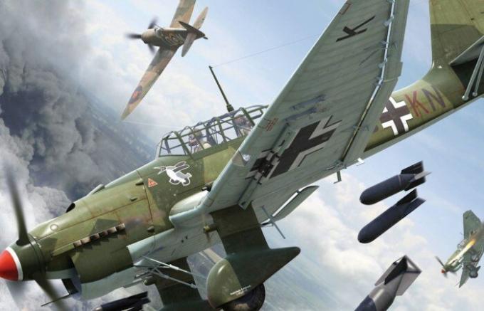 Varför Junkers Ju 87 inte är infällbart landningsställ under flygning.
