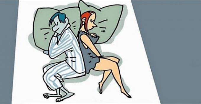 
Posture under sömnen präglar relationerna inom par