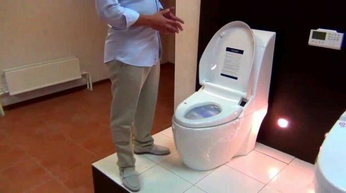 Denna toalett är inte bara tvättar.