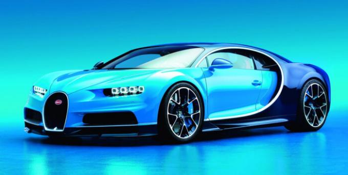 Den mest eftertraktade bilen i världen - Bugatti Chiron.