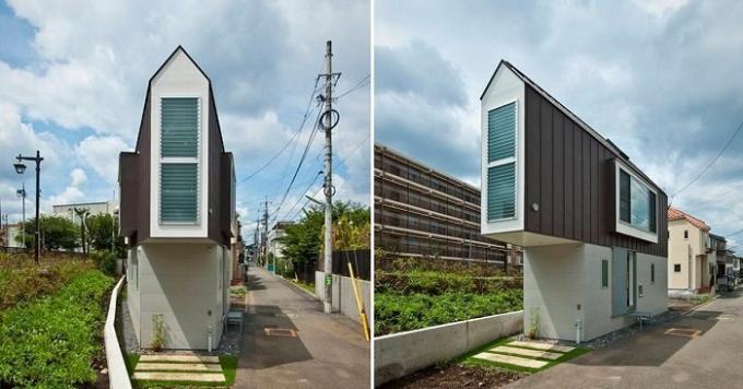 Smala hus i Japan
