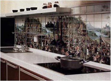 keramiska plattor för köket