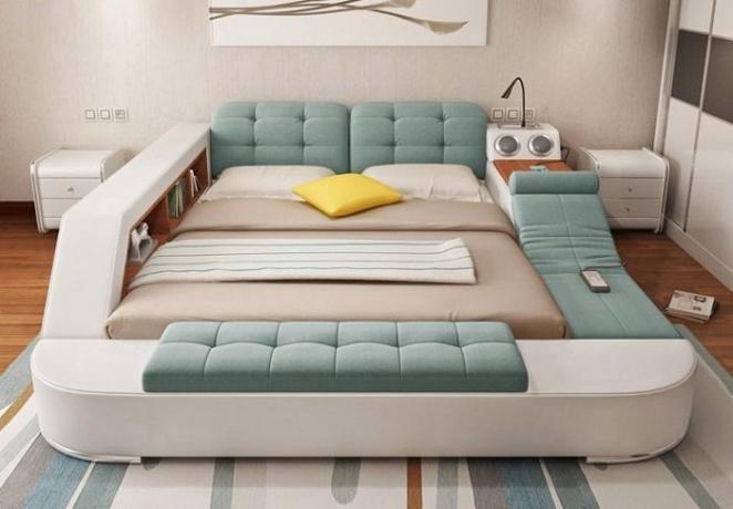 Köparen kan välja den nödvändiga utrustningen underbara säng