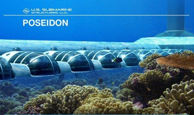 Poseidon Undersea Resort - Hotell med undervattens rum. | Foto: hotel-r.net.
