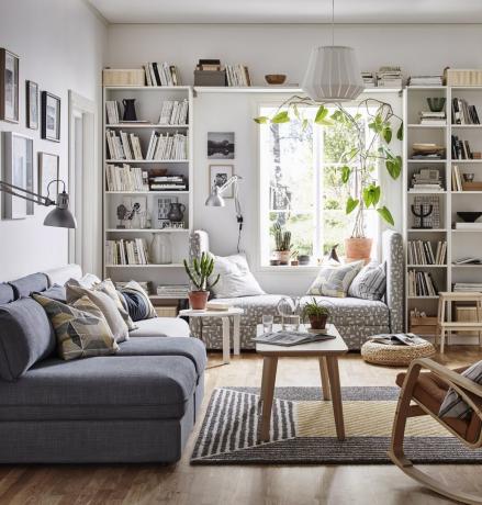 Hur du ordnar möbler i vardagsrummet: 5 tips