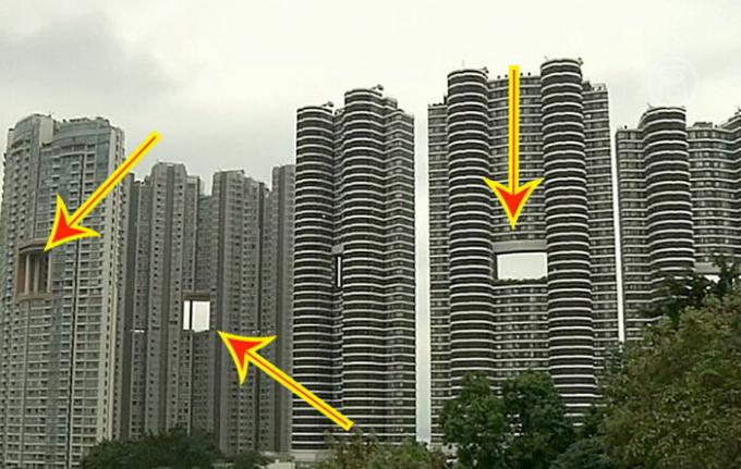 Varför bygga i Hong Kong "holey" skyskrapor