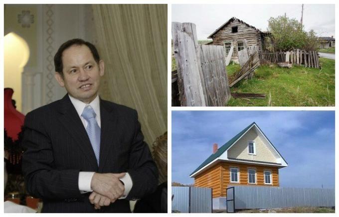 Kamil Khairullin planerar att bygga ett hem för dem som är överens om att utveckla sin by Sultanov (Chelyabinsk region).