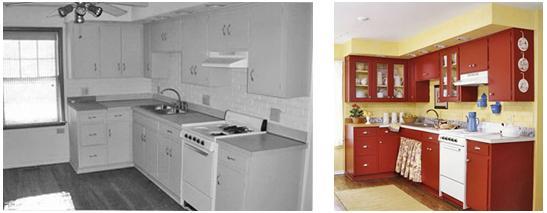Köksrenovering före och efter