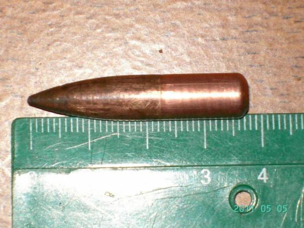 Varför är kulor av kaliber 7,62 mm har just en sådan storlek