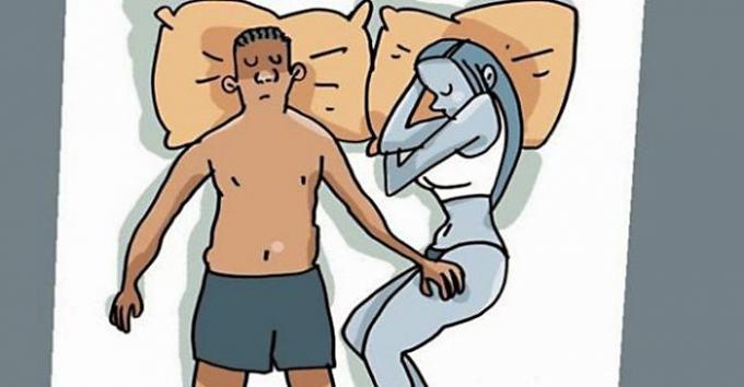 
Posture under sömnen präglar relationerna inom par