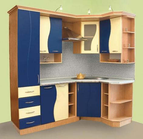 Möbler för ett litet kök 6 kvm (36 bilder) - moderna lösningar