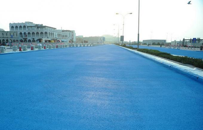 Varför Qatar myndigheter kräver målning asfalt i blått