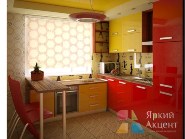 Kombinerade kök (45 foton): hur man gör en gulröd köksuppsättning med egna händer, instruktioner, foto- och videohandledning