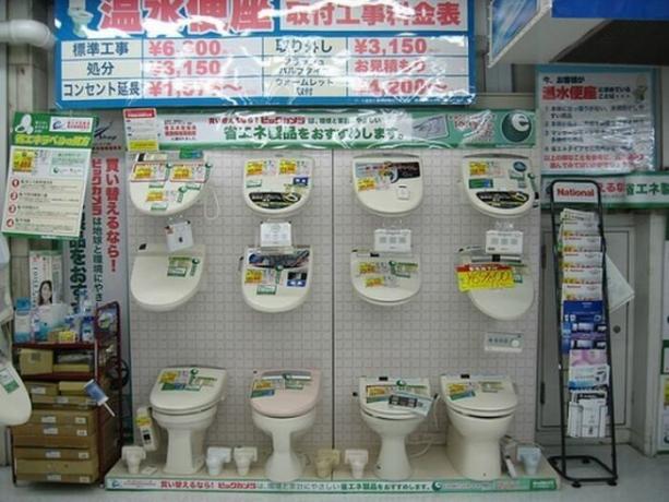 I Japan, toaletter - det är en kult.
