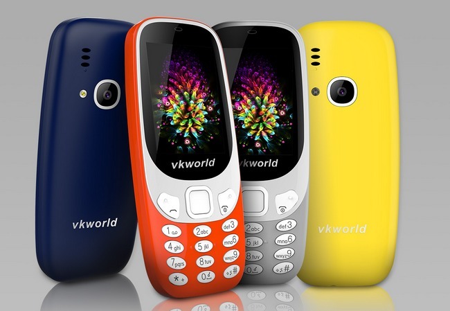 Vkworld Z3310 kopierar legendariska Nokia och kostar bara 10 $ - Gearbest Blog Ryssland