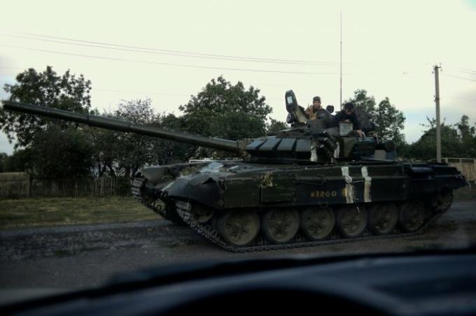 Tactical färg eller fiende på T-72. | Foto: projects.lb.ua. 